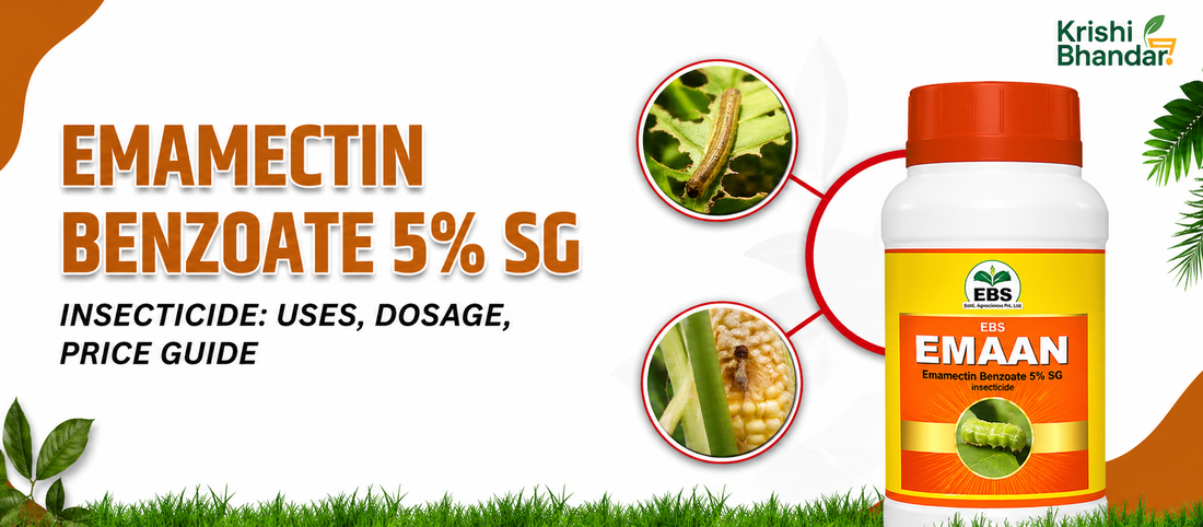 emamectin benzoate 5% sg insecticide for caterpillar control in maize crop