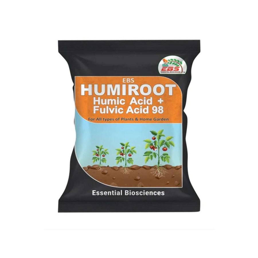 Krishikranti Humiroot Humic Acid + Fulvic Acid 98% Organic Plant Growth Fertilizer