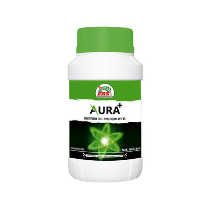 Krishikranti AURA PLUS Dinotefuran 15% + Pymetrozine 45% WG Systemic Insecticide for Sucking Pests