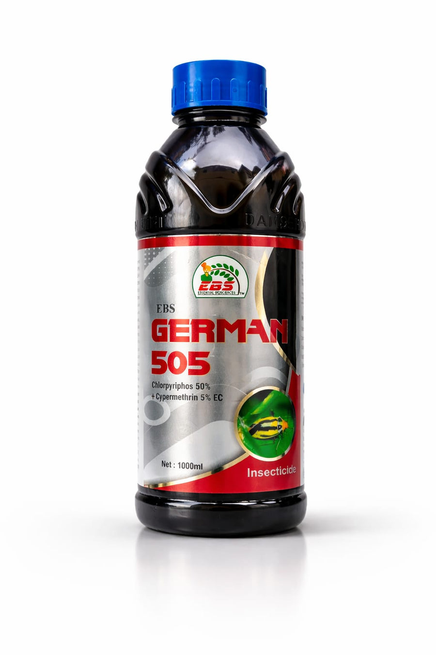 ईबीएस जर्मन 505 क्लोरपाइरीफोस 50 + साइपरमेथ्रिन 5% ईसी