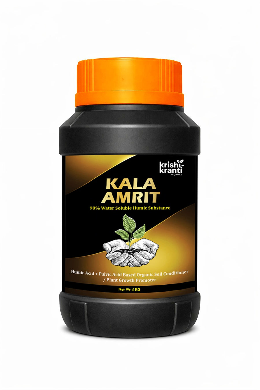 Kala Amrit Humic & Fulvic Acid 98% Fertilizer for Soil Health & Crop Growth