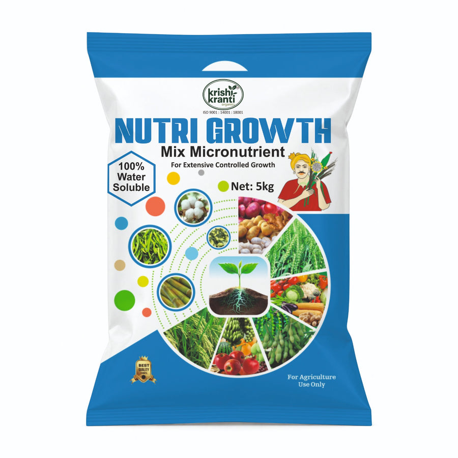 Krishikranti Nutri Growth Mix Micronutrient Super | Chelated Micronutrients for Plants