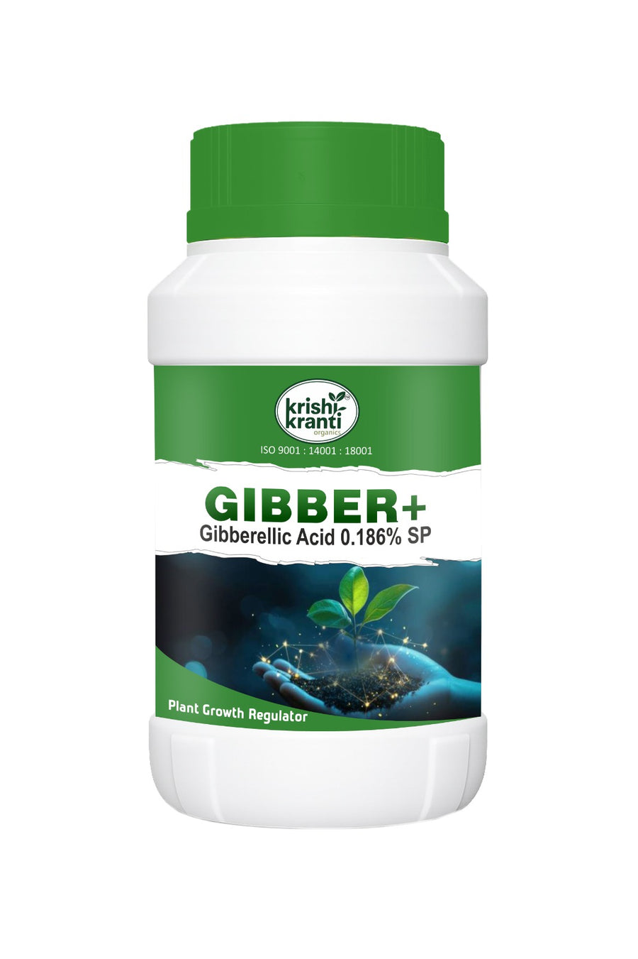 Krishikranti Gibber+ Gibberellic Acid 0.186% SP (Plant Growth Regulator)