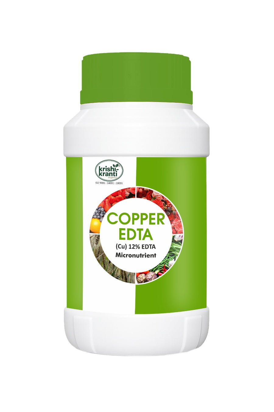 Krishikranti Copper EDTA (Cu) 12% Chelated Copper Micronutrient Fertilizer