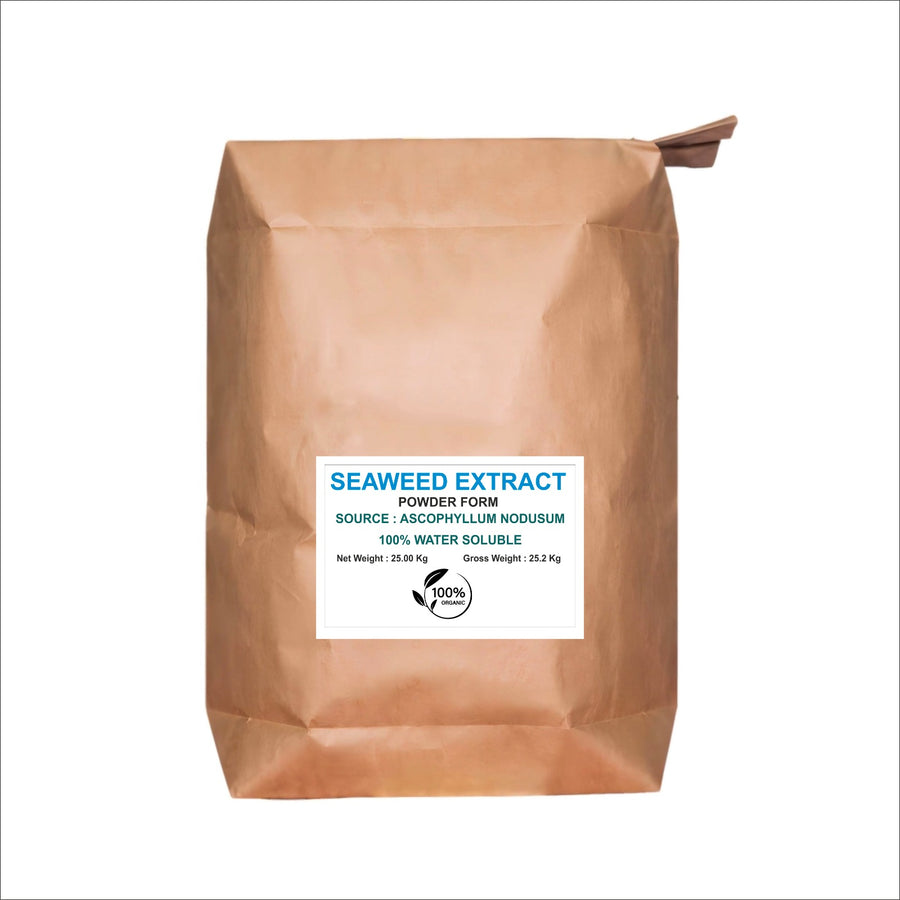 Krishikranti Seaweed Extract Powder Fertilizer | Organic Growth Promoter for All Crops