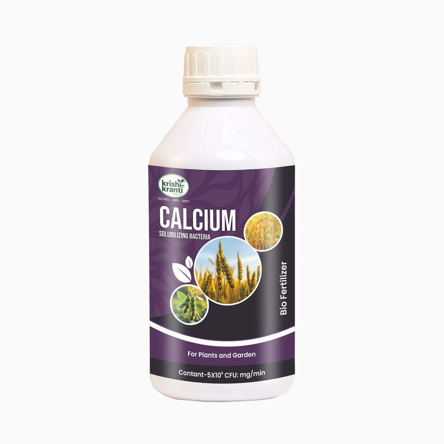 Krishikrant Calcium Solubilizing Bacteria Bio Fertilizer |CSB for Soil Calcium