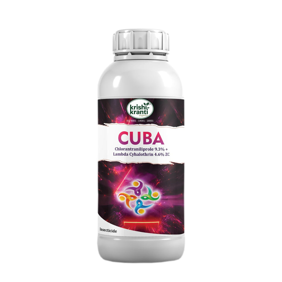 Krishikranti CUBA  Chlorantraniliprole 9.3% + Lambda Cyhalothrin 4.6% ZC insecticide