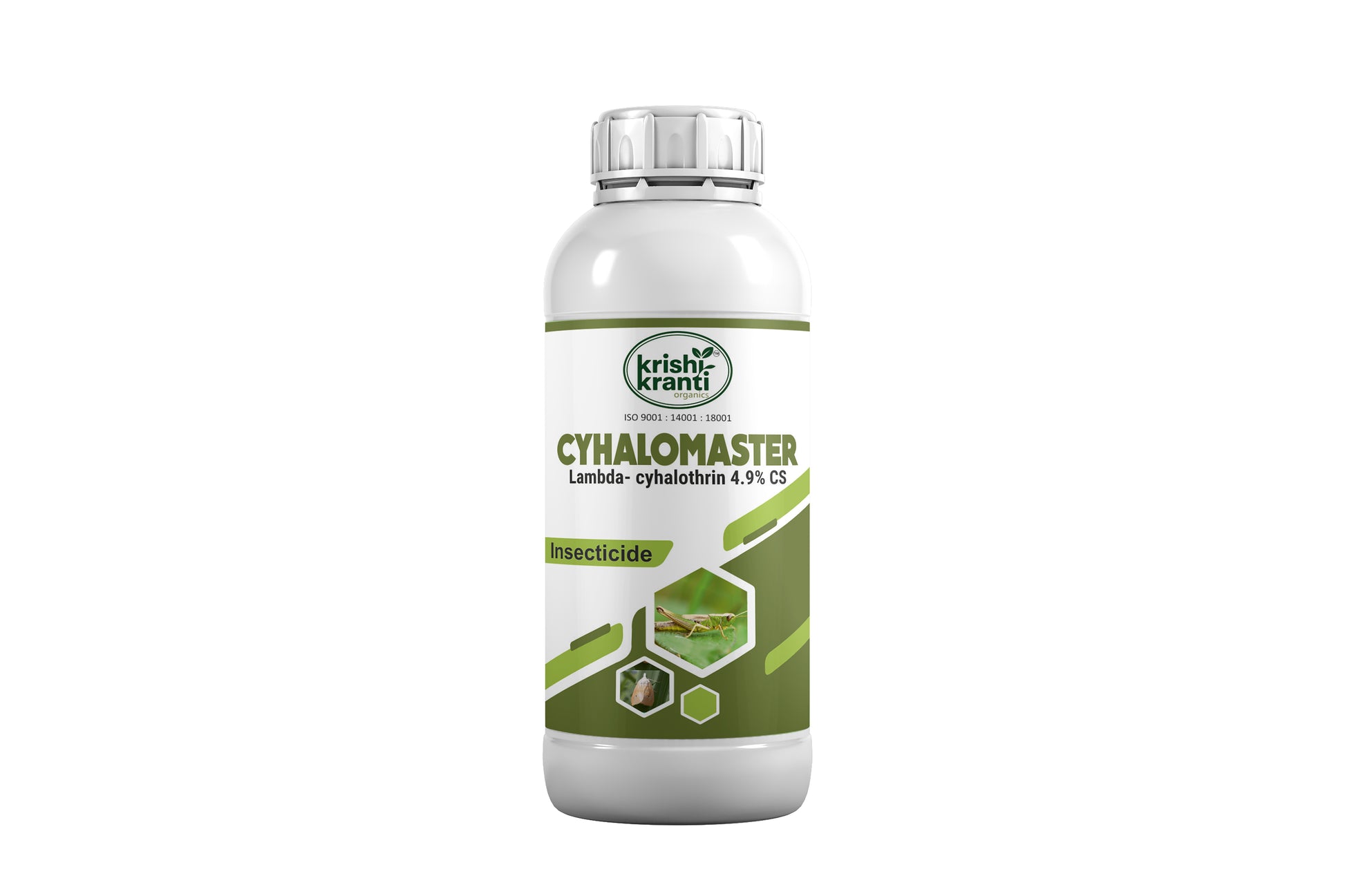 Krishi Kranti Cyhalomaster Lambda-Cyhalothrin 4.9% CS insecticide for crop pest control