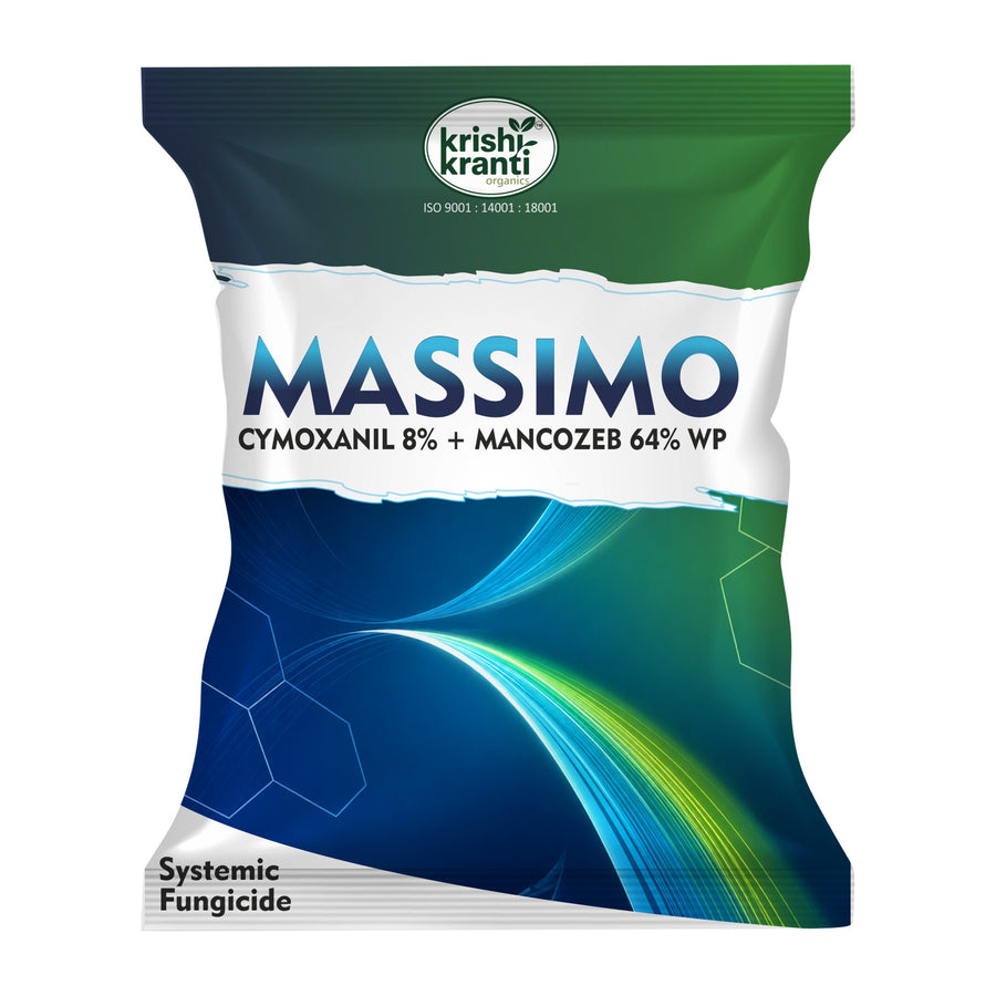 Krishikranti MASSIMO – Cymoxanil 8% + Mancozeb 64% WP Fungicide