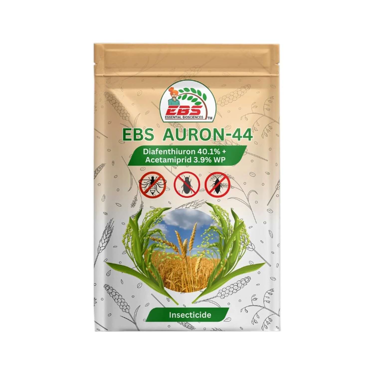 EBS AURON-44 Diafenthiuron Acetamiprid WP insecticide