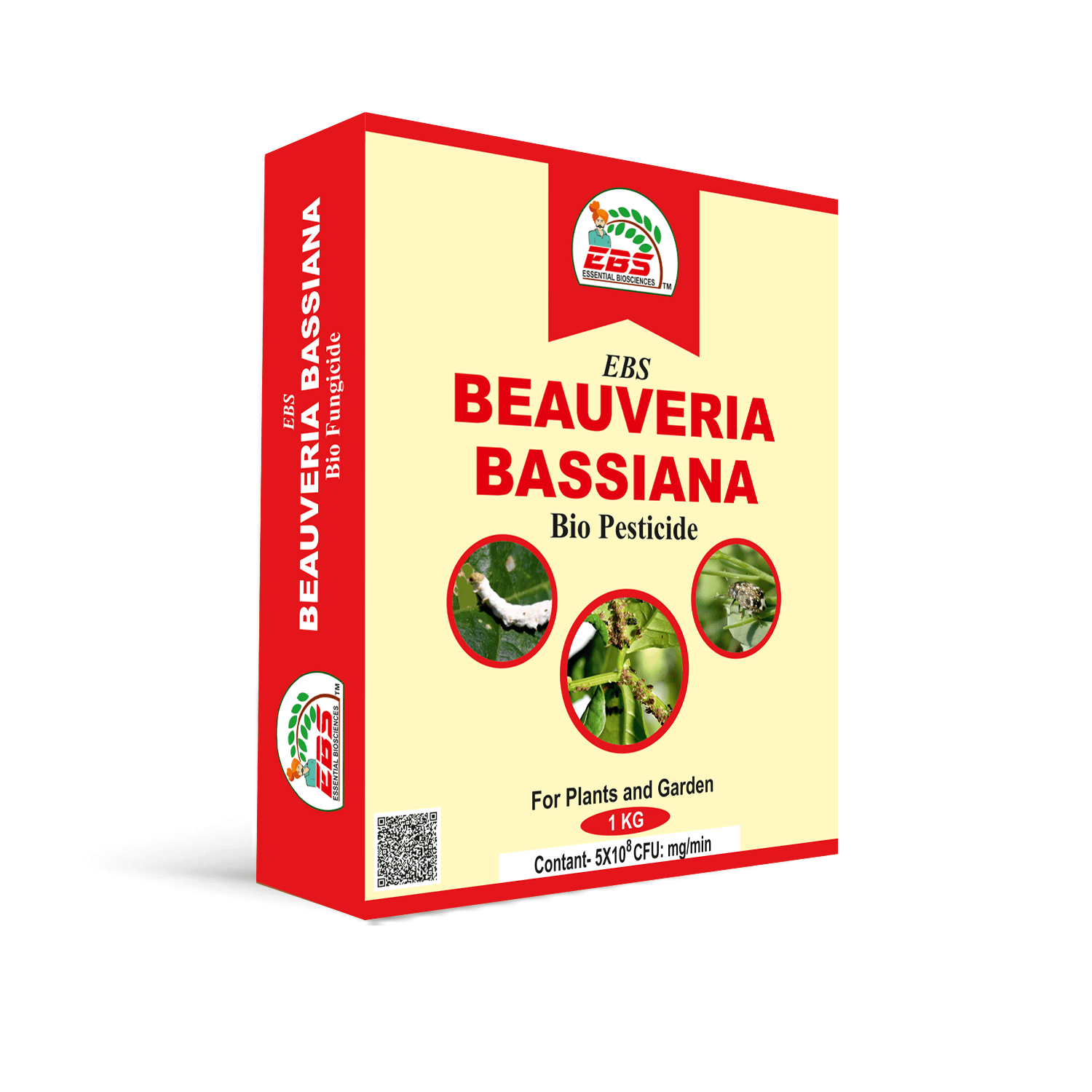 EBS Beauveria Bassiana Bio Pesticide powder pack