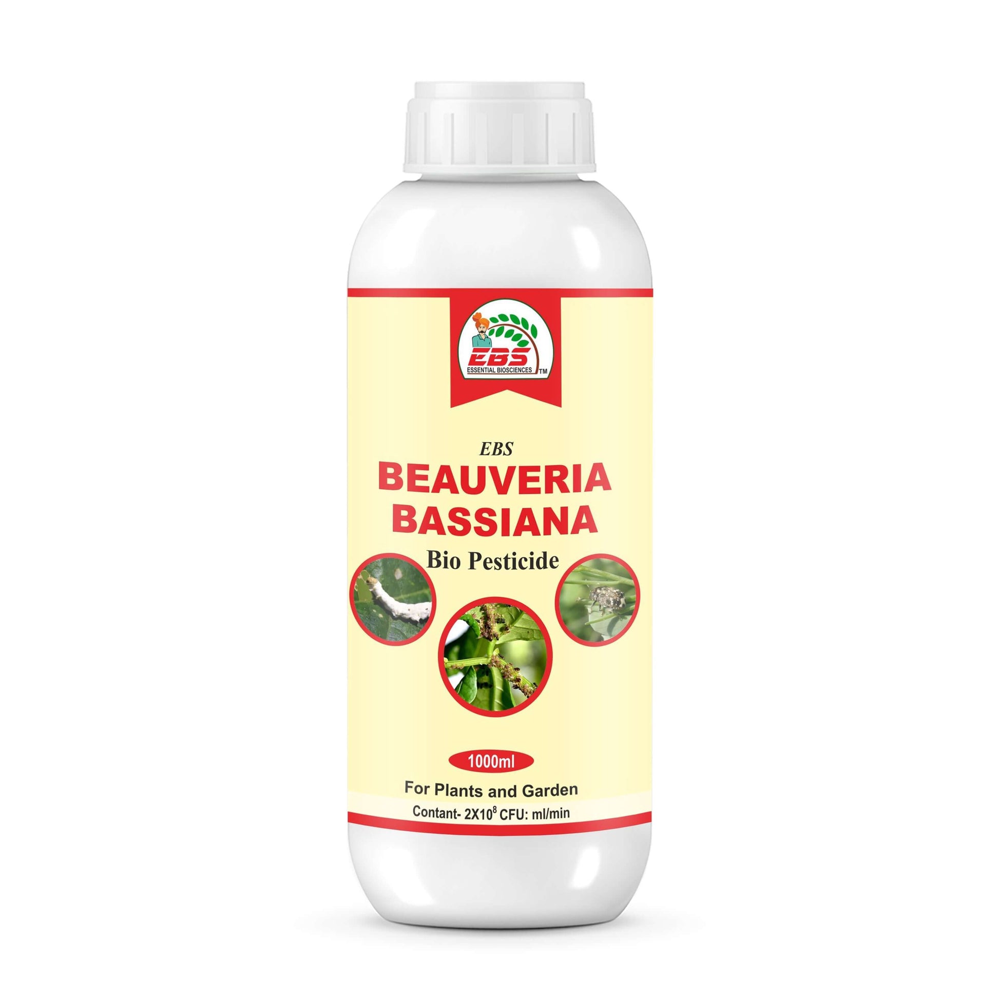 EBS Beauveria Bassiana bio pesticide bottle