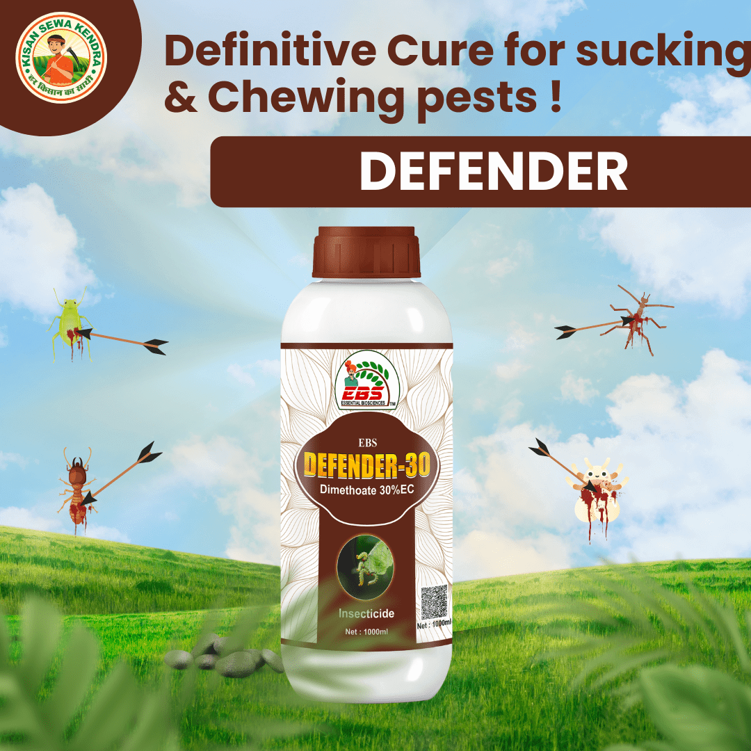 EBS Defender-30 Dimethoate 30% EC insecticide bottle