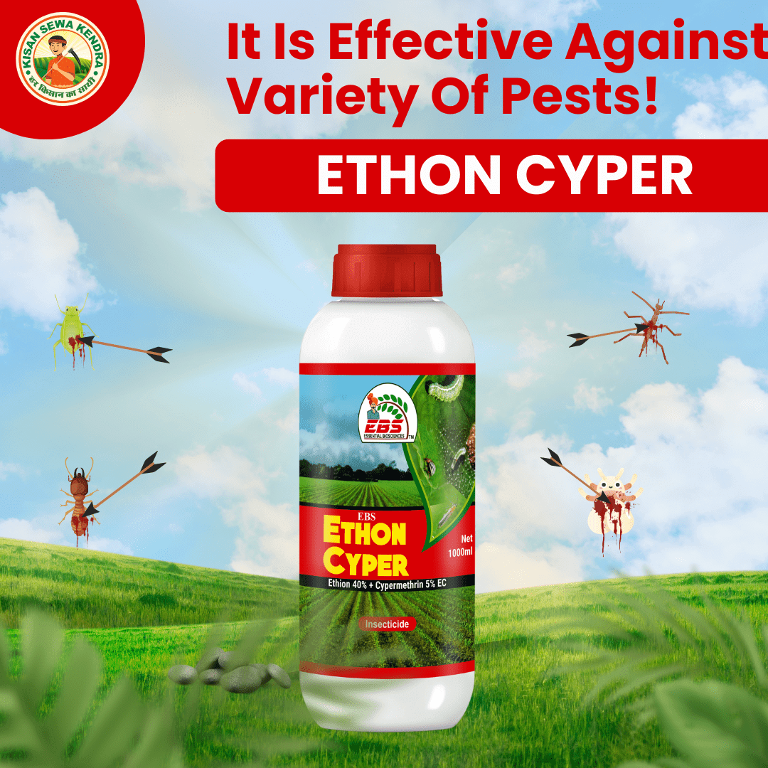 Ethion 40% + Cypermethrin 5% EC spray