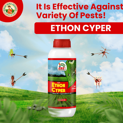 Ethion 40% + Cypermethrin 5% EC spray