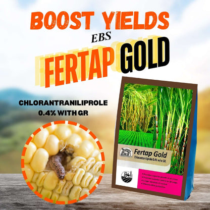 EBS FERTAP-GOLD Chlorantraniliprole 0.4% GR insecticide