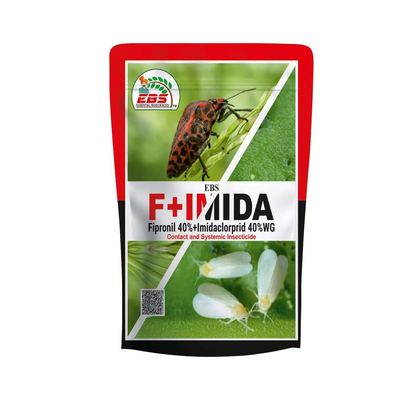 EBS F+imida Fipronil 40% + Imidacloprid 40% WG dual action insecticide 