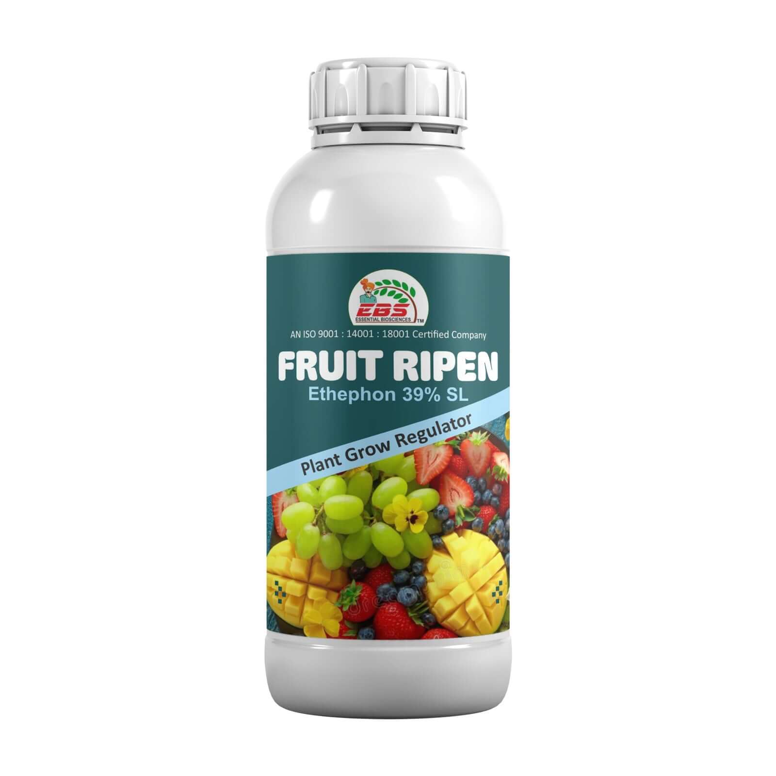 EBS Fruit Ripen Ethephon 39% SL plant growth regulator for uniform fruit ripening