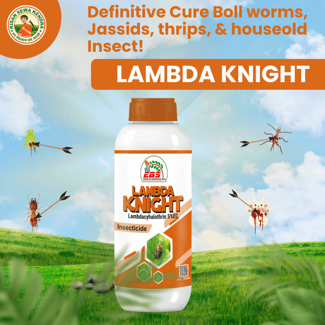 EBS Lambda Knight Lambda Cyhalothrin 5% EC insecticide