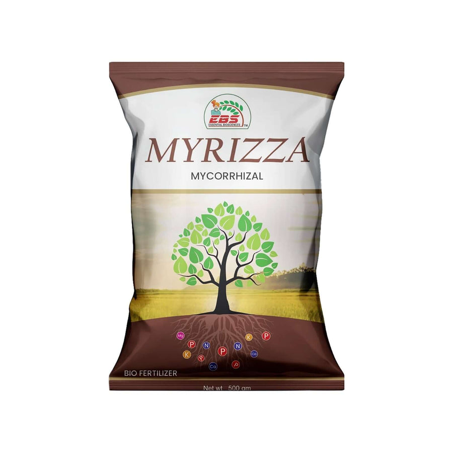 MYRIZZA Mycorrhiza Bio Fertilizer – Advanced Mycorrhizal Fungi for Strong Roots & Healthy Soil