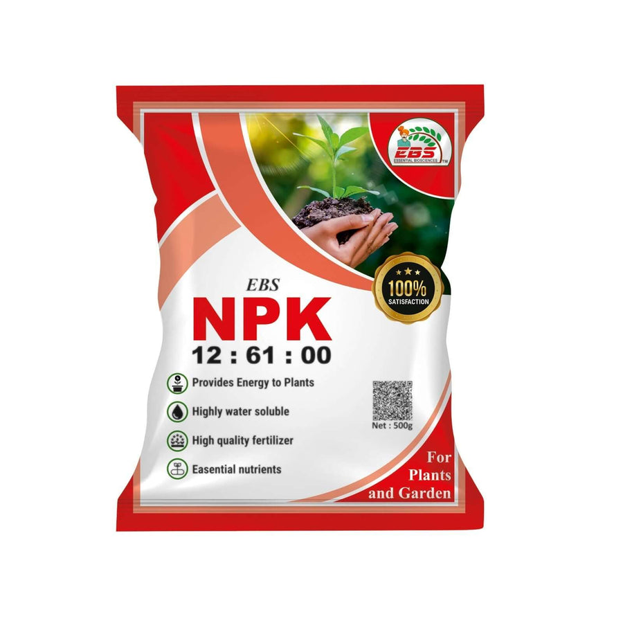 NPK 12:61:00 (Mono Ammonium Phosphate) Water Soluble Fertilizer, Promotes Root And Faster Vegetative Growth