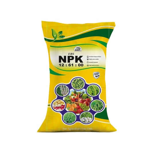 NPK 12:61:00 (Mono Ammonium Phosphate) Water Soluble Fertilizer, Promotes Root And Faster Vegetative Growth