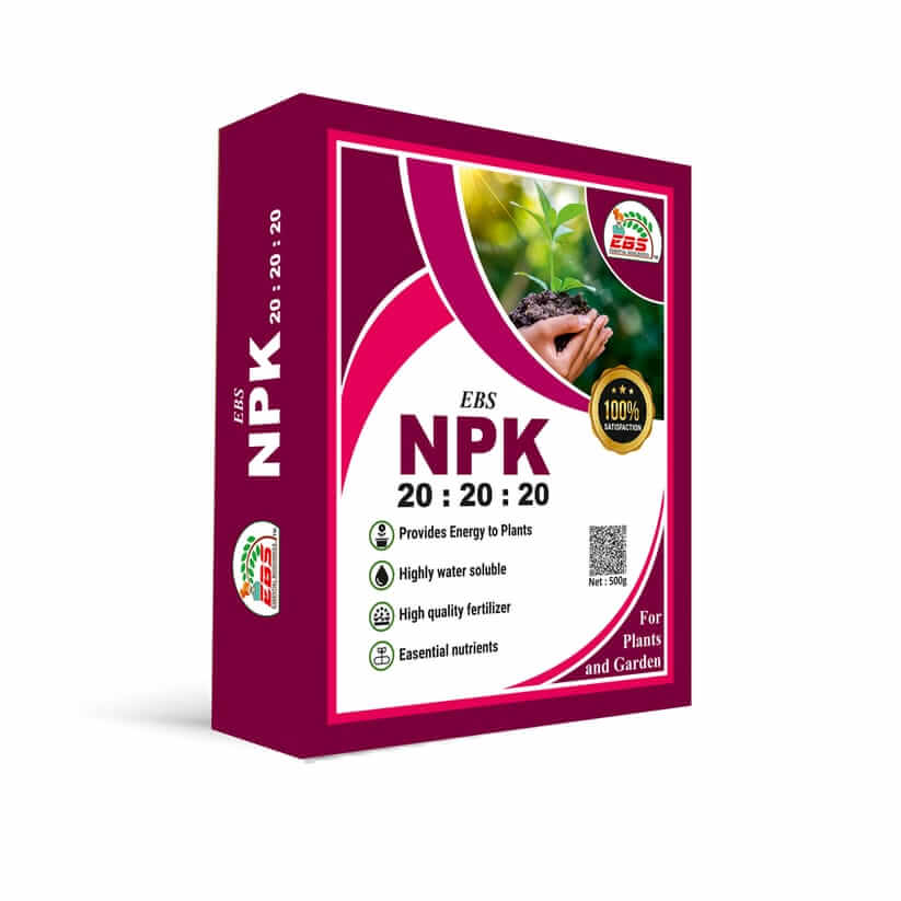 NPK 20:20:20 Water Soluble Fertilizer, Mono Potassium Phosphate, Best For Drip Irrigation And Foliar Application