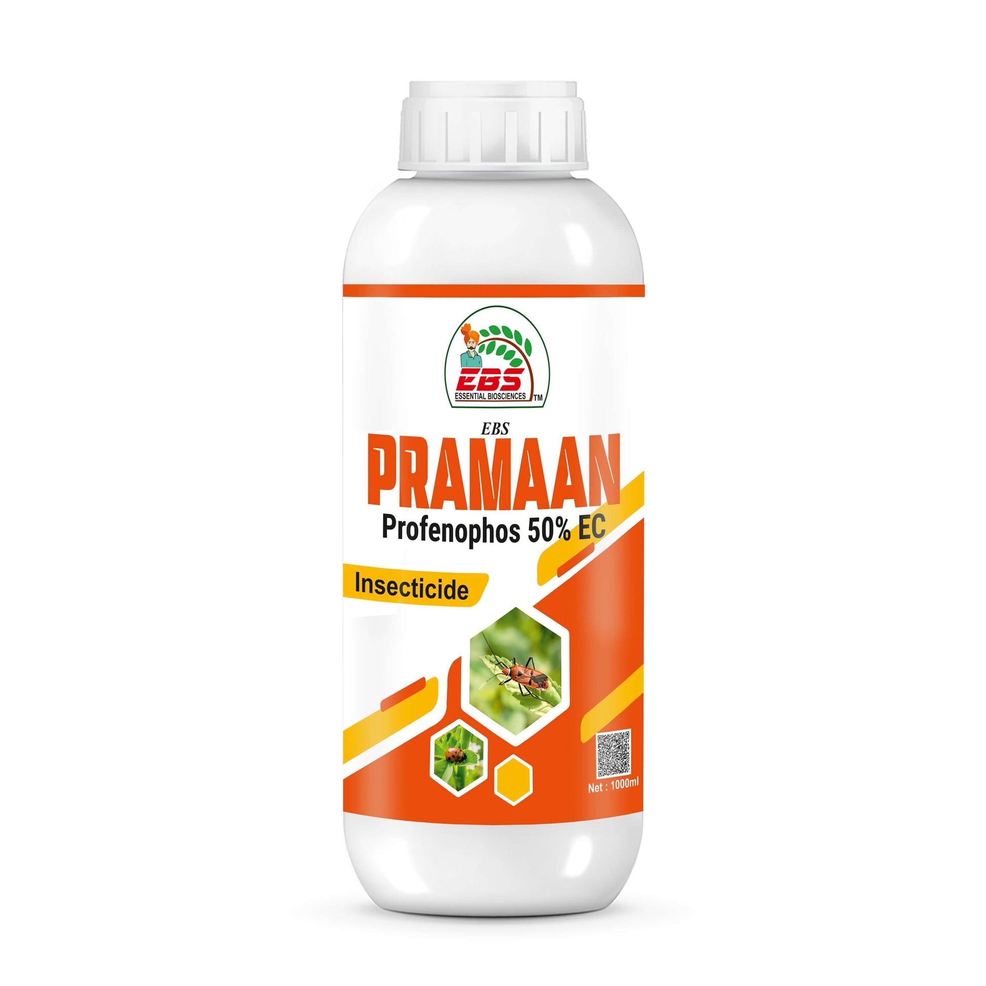 EBS Pramaan Profenophos 50% EC insecticide bottle