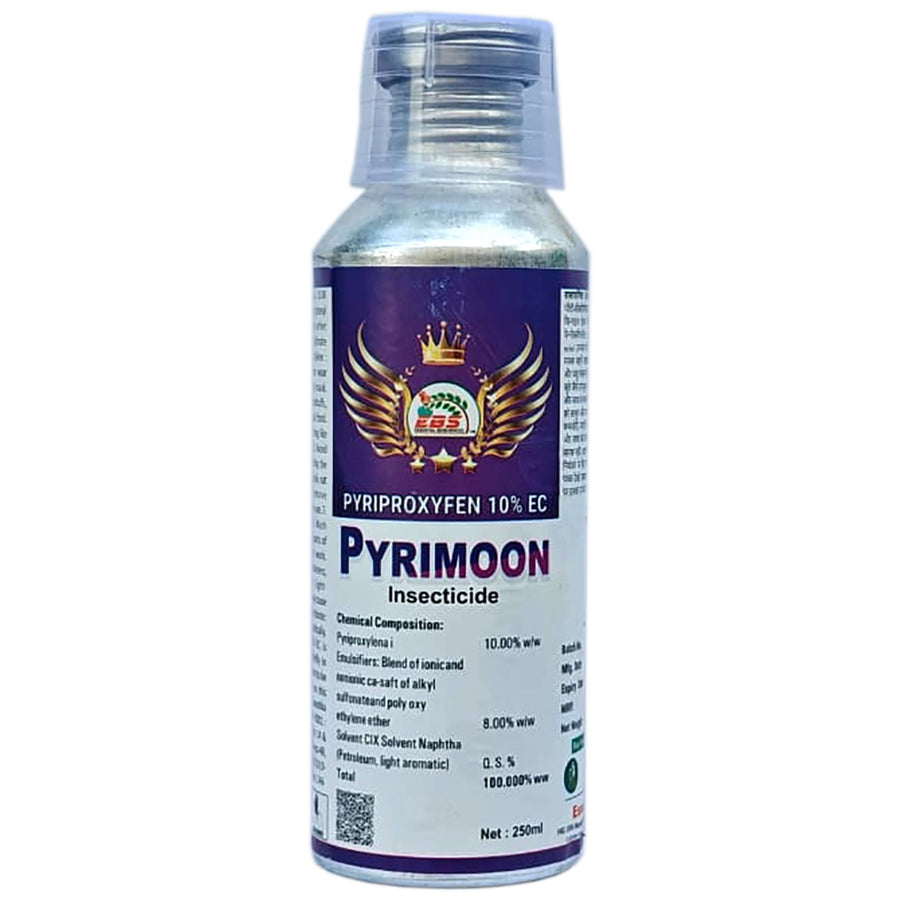 EBS Pyrimoon Pyriproxyfen 10% EC | Powerful Insect Growth Regulator for Whiteflies & Aphids