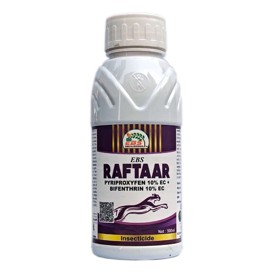 EBS RAFTAAR Pyriproxyfen 10% + Bifenthrin 10% Ec Insecticides