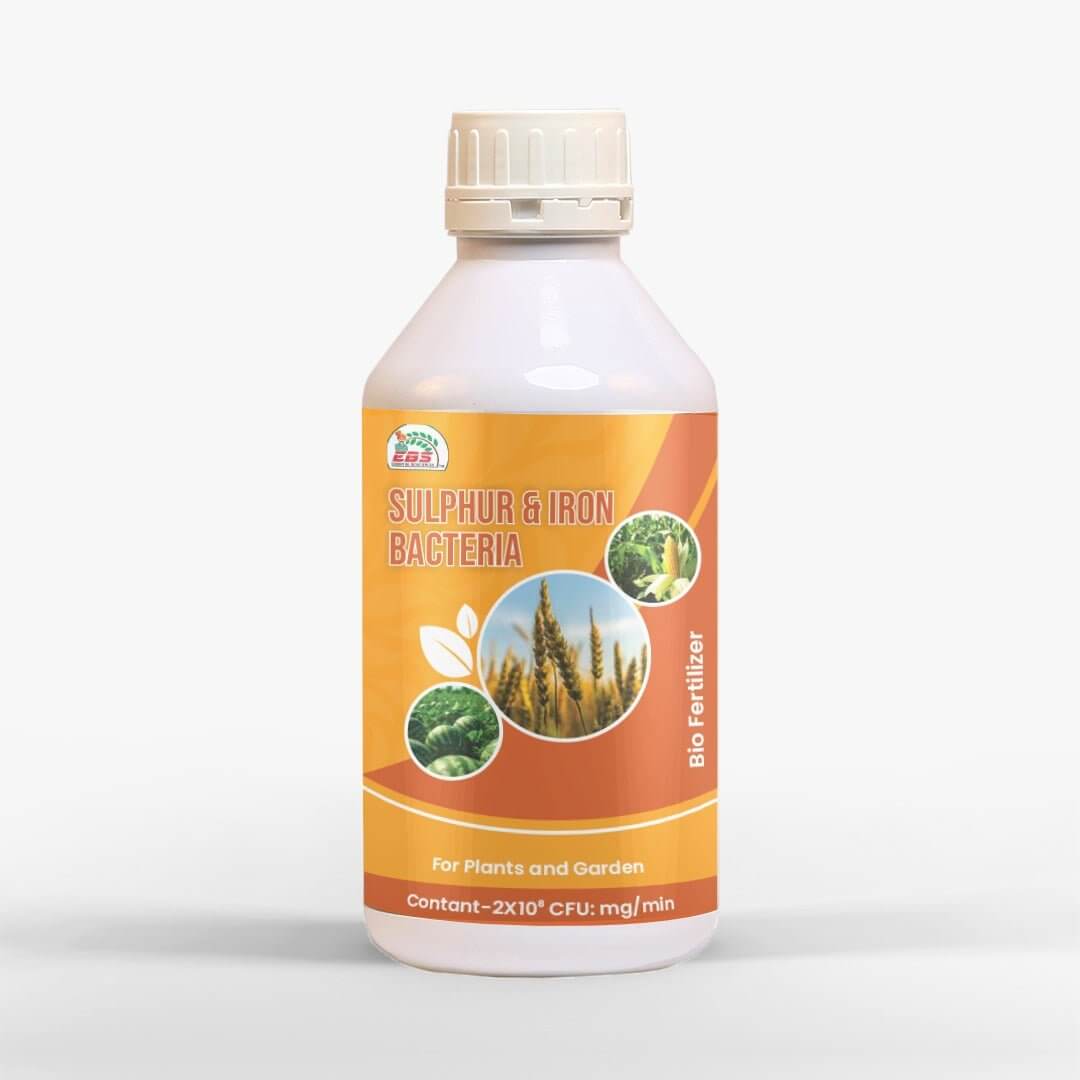 EBS Sulphur and Iron Liquid Bio Fertilizer Bottle