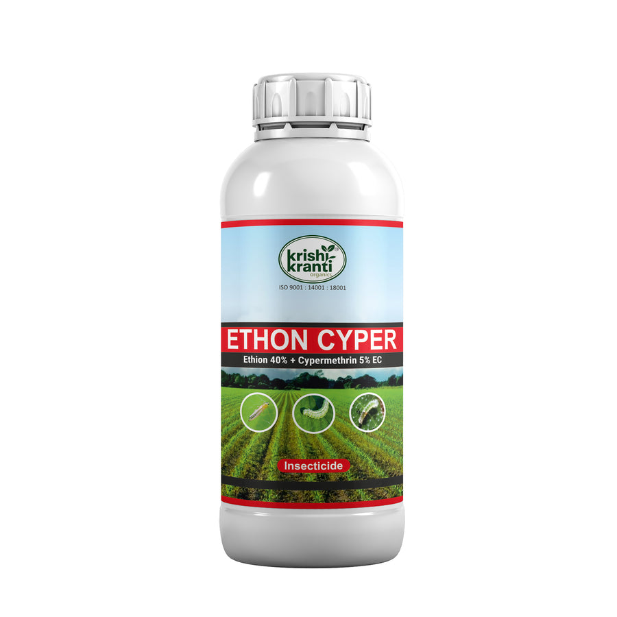 Krishikranti Ethon Cyper Ethion 40% + Cypermethrin 5% Ec