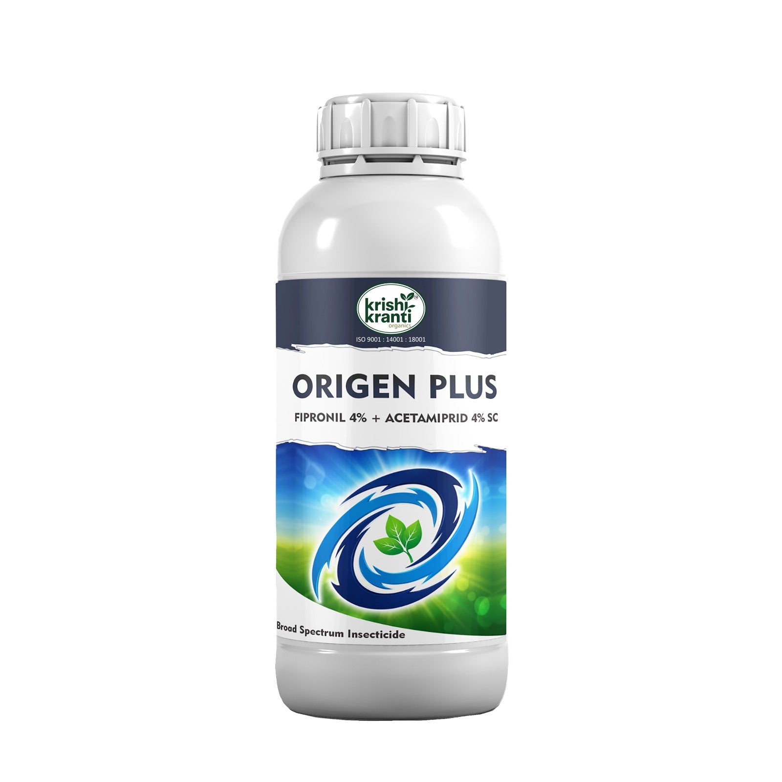 Fipronil 4% + Acetamiprid 4% SC – Krishikranti Origen Plus broad spectrum insecticide for sucking pest control