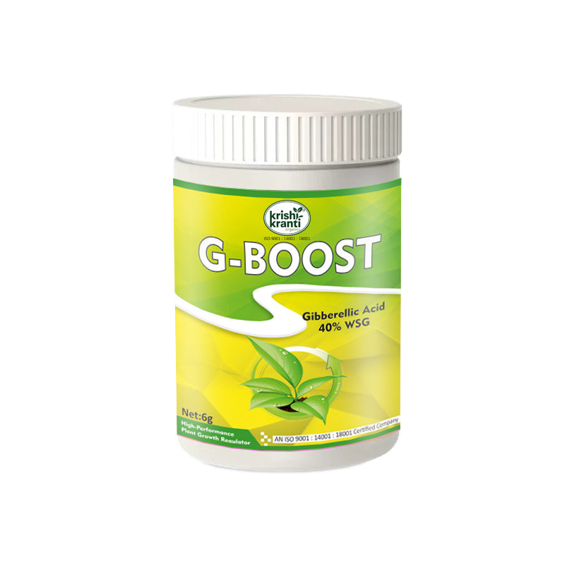 krishikranti G-BOOST Gibberellic Acid 40% WSG Plant Growth Regulator