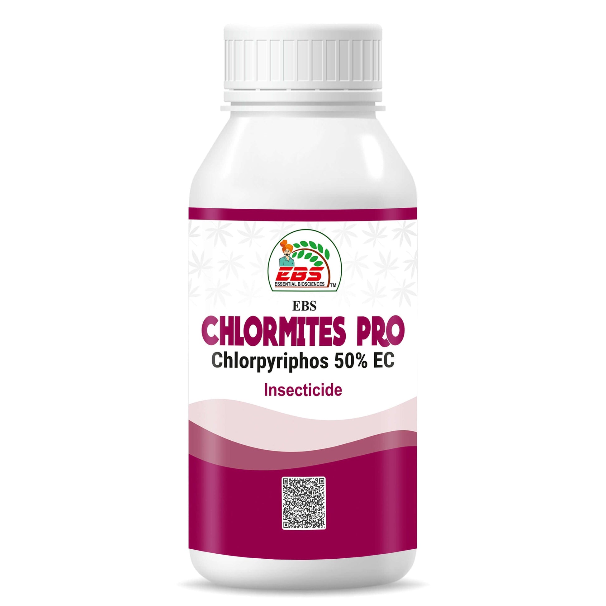  krishikranti Chlormites Pro Chlorpyrifos 50% EC insecticide bottle