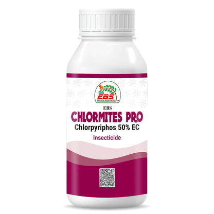  krishikranti Chlormites Pro Chlorpyrifos 50% EC insecticide bottle