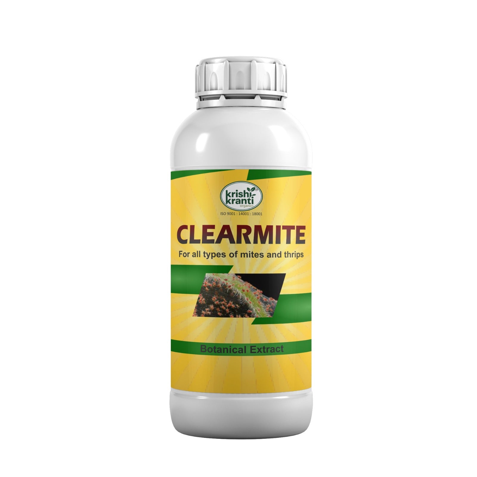 Krishikranti Clearmite insecticide for mites and thrips control in chilli cotton and vegetable crops