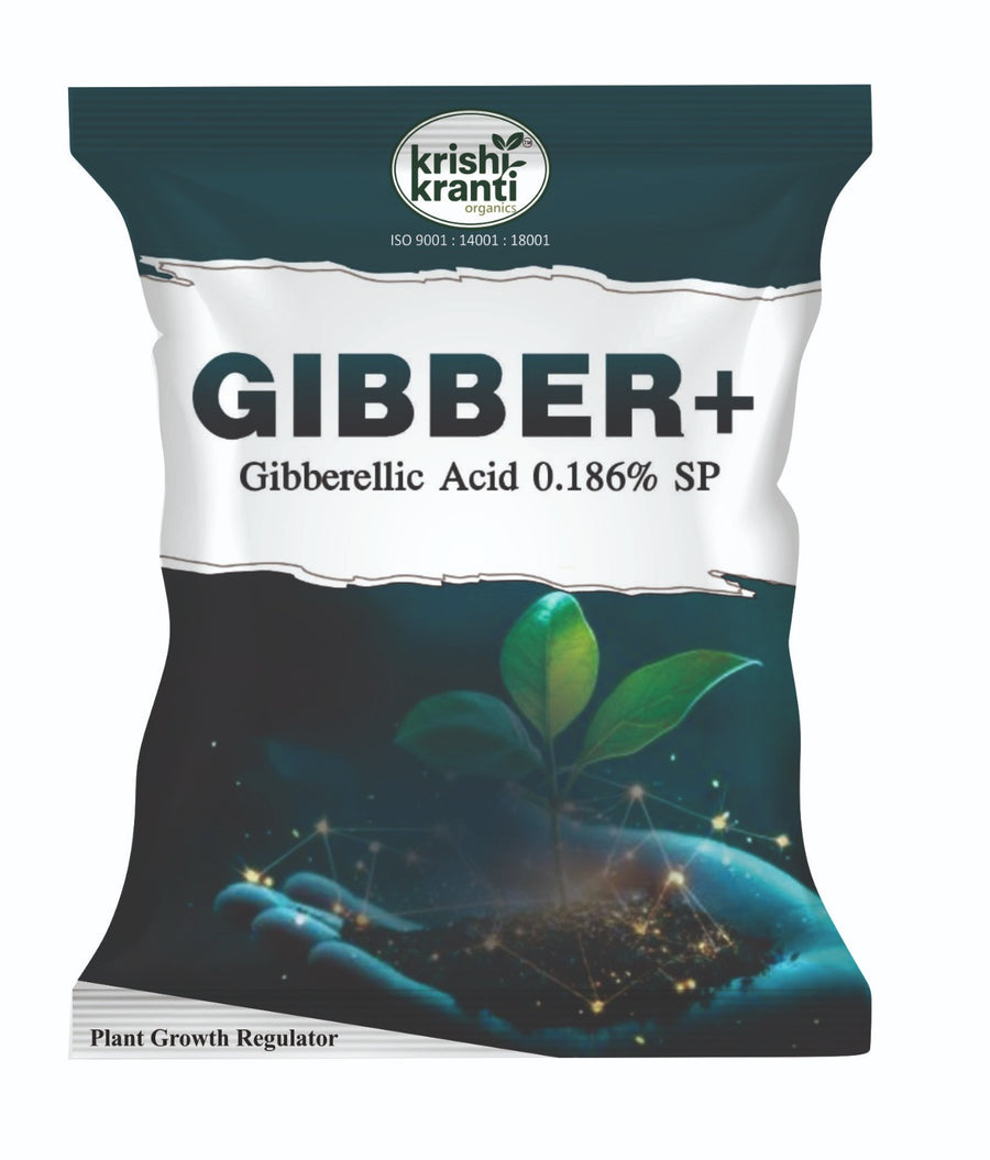 Krishikranti Gibber+ Gibberellic Acid 0.186% SP (Plant Growth Regulator)