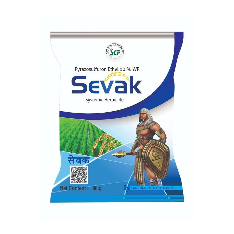 Krishikranti SEVAK Pyrazosulfuron Ethyl 10% WP Herbicide for Paddy | Dose, Uses & Weed Control Guide