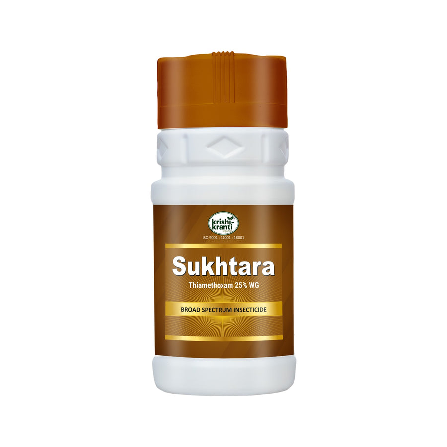Krishikranti Sukhtara Thiamethoxam 25% WG Insecticide for Whitefly & Sucking Pest Control