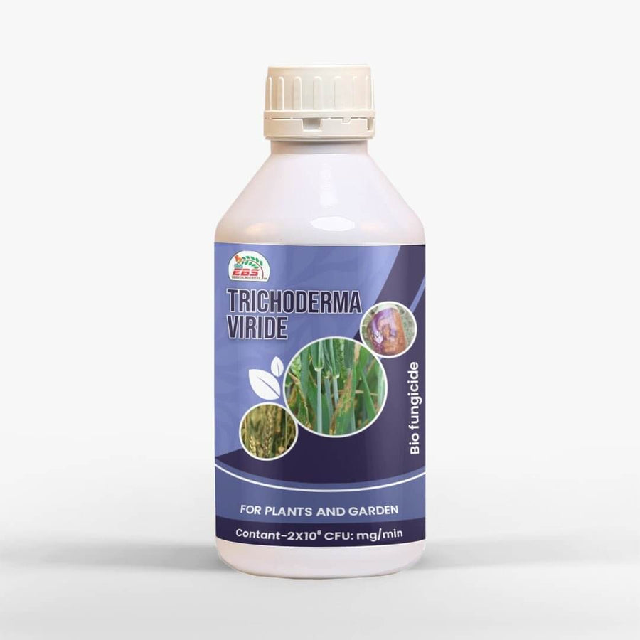 Krishikranti Trichoderma Viride Liquid Bio Fungicide for Root Rot, Wilt & Damping Off Control