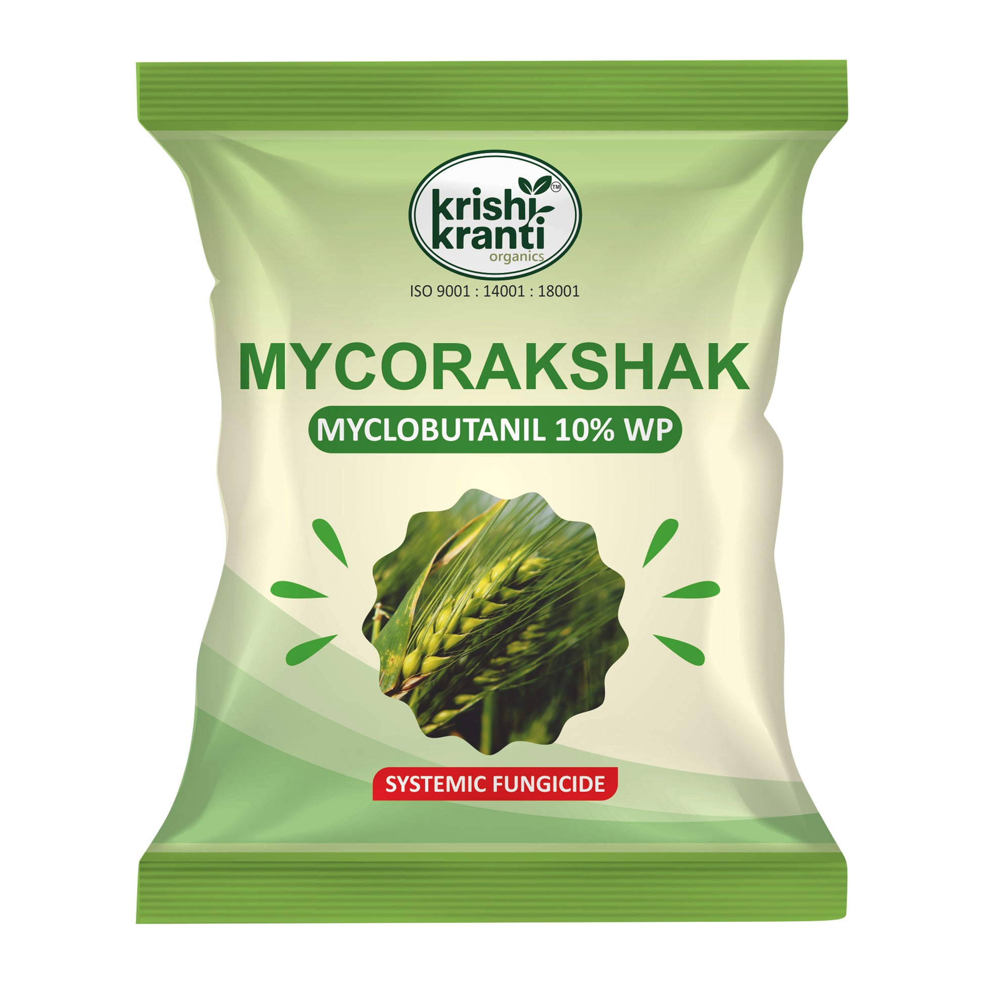 Azoxystrobin 23% SC Systemic Fungicide Trobin by Krishikranti for effective control of blast, sheath blight, powdery mildew, rust, anthracnose and other fungal diseases in all crops.