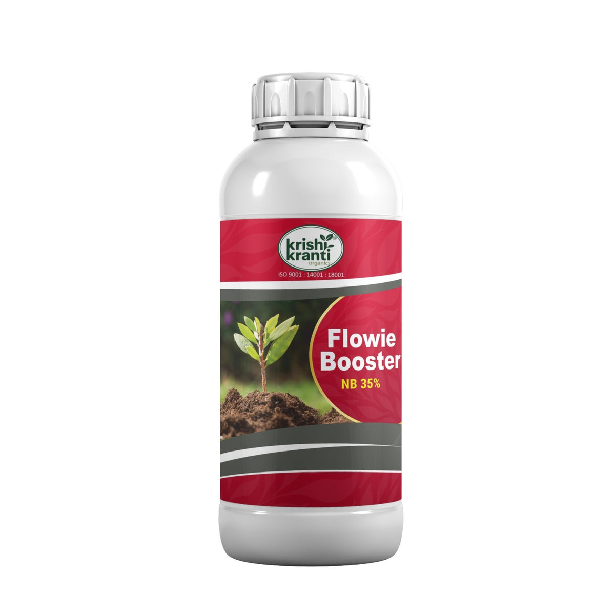 Krishikranti Flowie Booster NB 35% Nitrobenzene 35% flowering stimulant 1 litre bottle
