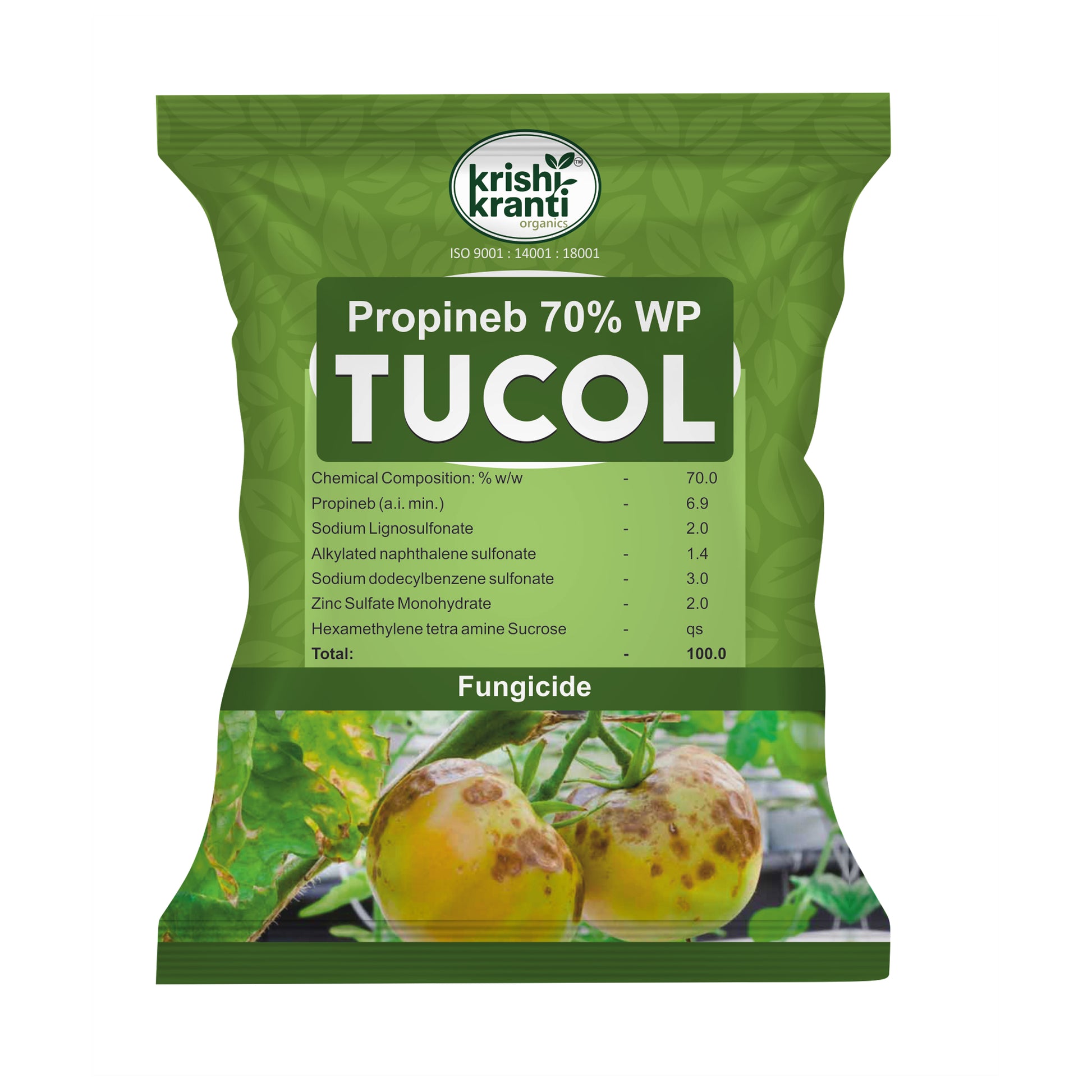 Tucol Propineb 70% WP fungicide pack by Krishi Kranti